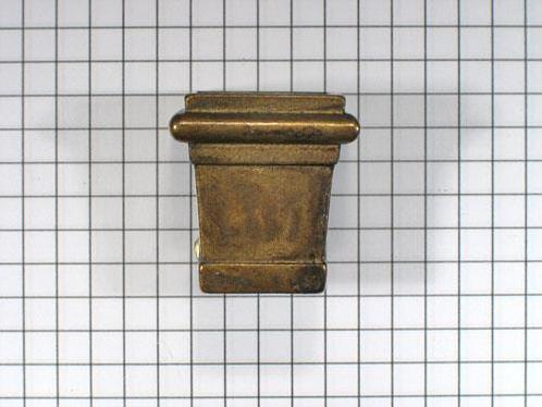 Stoelpoothuls brons antiek, Doe-het-zelf en Verbouw, Hang- en Sluitwerk, Nieuw, Ophalen of Verzenden