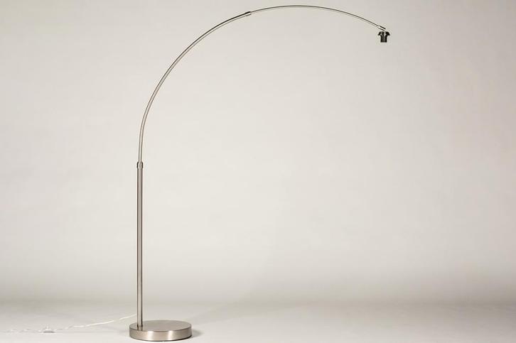 Rietveld Vloerlampen - Staalgrijs - Staal, Metaal, Huis en Inrichting, Lampen | Vloerlampen, Verzenden