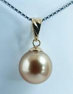 Zonder Minimumprijs - Hanger 18 kt. geel goud Parel - 24K