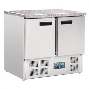 Polar gekoelde werkbank, marmer CL108, Zakelijke goederen, Horeca | Keukenapparatuur, Nieuw zonder verpakking, Ophalen of Verzenden