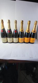 Moët & Chandon, Veuve Clicquot Ponsardin - Champagne - 6, Nieuw