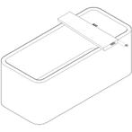 Wiesbaden OAK Badplanchet - 80x20x4cm - Robuust Eiken, Ophalen of Verzenden, Nieuw