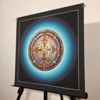 Painting of Tibetan Tradition - Mandala Lotus/Kalachakra -