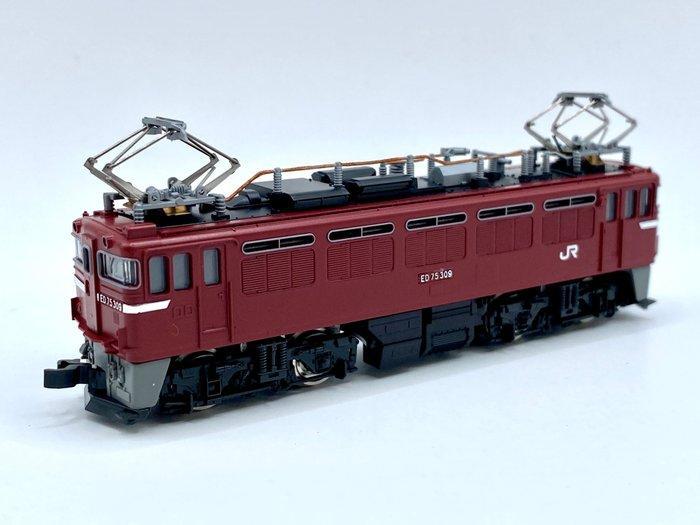 Kato N - 3009-1 - Modeltrein (1) - ED75 Standard Type - JNR, Hobby en Vrije tijd, Modeltreinen | N-Spoor