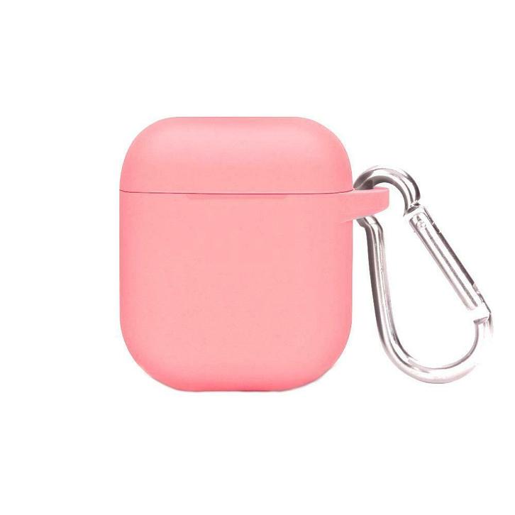Case voor Airpod - siliconen hoesje - Licht Roze, Telecommunicatie, Overige Telecommunicatie, Nieuw, Ophalen of Verzenden
