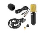 Vonyx CM400B condensator studio microfoon incl. shockmount, Nieuw