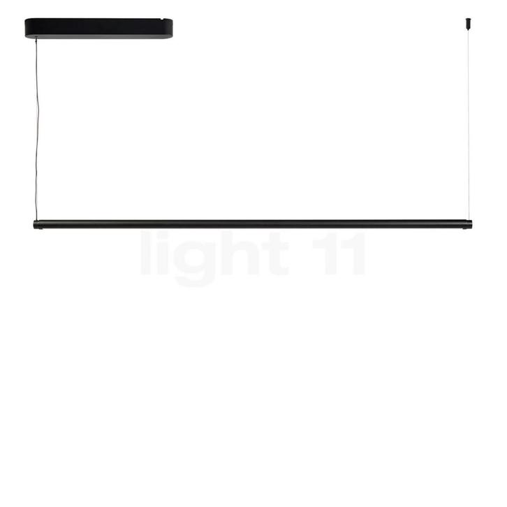 HAY Factor Linear Hanglamp LED, zwart - diffuus - 150 cm, Huis en Inrichting, Lampen | Hanglampen, Nieuw, Verzenden