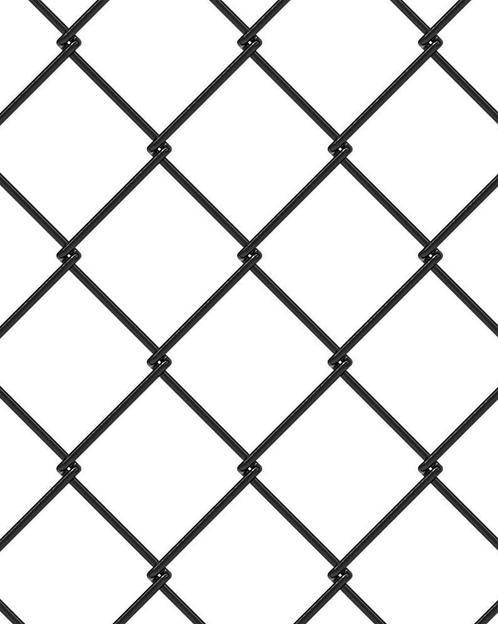 Harmonicagaas op rol | Maas 40 x 40 mm | Ø 3.1 mm | Tennis.., Tuin en Terras, Schuttingen, Minder dan 3 meter, Nieuw, 1 tot 2 meter