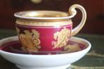 Porcelaine de Paris - Kop en schotel (2) - Tasse sur, Antiek en Kunst, Antiek | Glas en Kristal