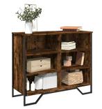 Smokey Oak Dressoir met Metalen Poten – Modern Sideboard, Huis en Inrichting, Kasten | Overige, Verzenden, Nieuw