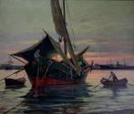 Renuccio Renucci (1880-1947) - Veliero in Porto