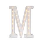 Houten letter lamp M – handgemaakt en sfeervolle verlicht., Kinderen en Baby's, Kinderkamer | Inrichting en Decoratie, Ophalen of Verzenden