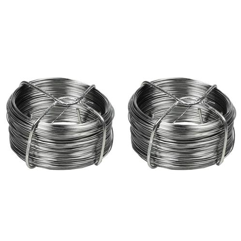Benson IJzerdraad - 40 meter - 0.5 mm dik - 2 stuks - Vee..., Tuin en Terras, Kweekspullen, Nieuw, Ophalen of Verzenden