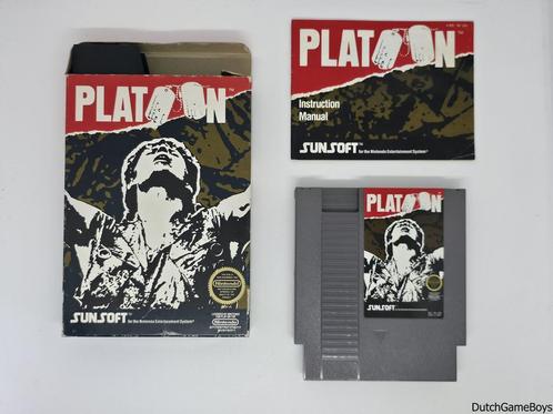 Nintendo NES - Platoon - USA, Spelcomputers en Games, Games | Nintendo NES, Gebruikt, Verzenden