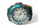 Veiling - Galanti Duikers-stijl Horloge - Turquoise Bezel