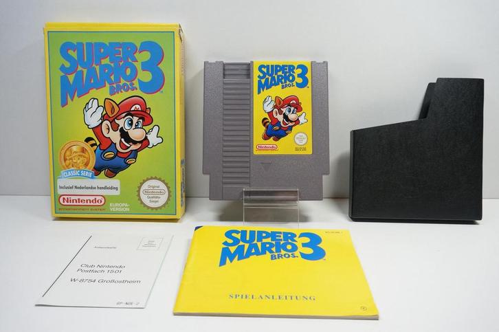 Super Mario Bros. 3 NES-UM-NOE Garantie & morgen in huis!, Spelcomputers en Games, Games | Nintendo NES, Zo goed als nieuw, Ophalen of Verzenden