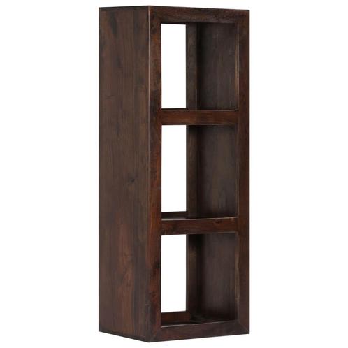 vidaXL Wandkast 40x30x110 cm massief acaciahout, Huis en Inrichting, Kasten | Buffetkasten, 25 tot 50 cm, Nieuw, Overige houtsoorten