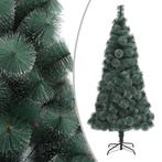 vidaXL Kunstkerstboom met standaard 210 cm PET groen, Verzenden, Nieuw