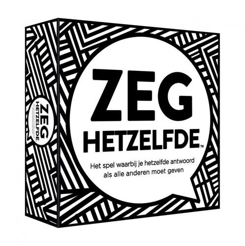 Zeg Hetzelfde | Koelkastpoezie - Gezelschapsspellen, Hobby en Vrije tijd, Gezelschapsspellen | Bordspellen, Nieuw, Verzenden
