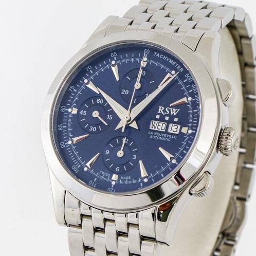 RSW - La Neuveville Valjoux - RSWA129-SS-9 - Heren - 2020+, Sieraden, Tassen en Uiterlijk, Horloges | Heren