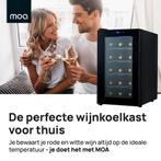 Tweedekans | MOA Wijnkoelkast voor 15 Flessen -, Witgoed en Apparatuur, Ophalen of Verzenden, Gebruikt