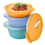 Tupperware Essentials Store Serve & Go Medium Kommenset, Verzenden, Nieuw