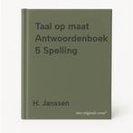 Taal op maat Antwoordenboek 5 Spelling 9789001148171, Verzenden, Gelezen, H. Janssen