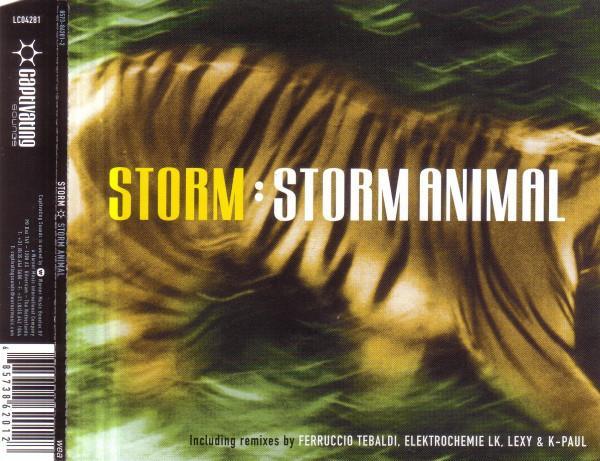cd single - Storm - Storm Animal, Cd's en Dvd's, Cd Singles, Zo goed als nieuw, Verzenden