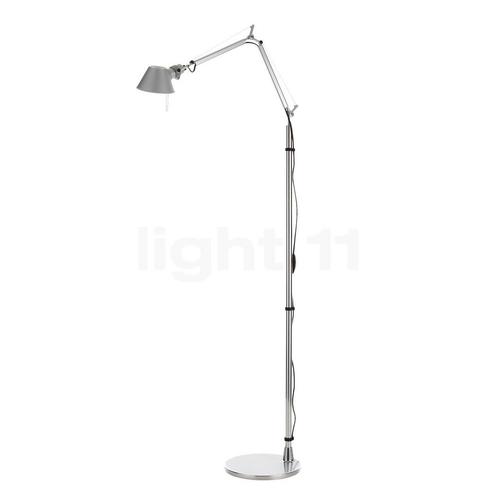Artemide Tolomeo Micro Terra, aluminium gepolijst en geanodi, Huis en Inrichting, Lampen | Vloerlampen, Nieuw, Verzenden