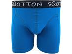 Boxershort - SQOTTON® - Basic - Aqua Blauw, Kleding | Heren, Ondergoed, Verzenden