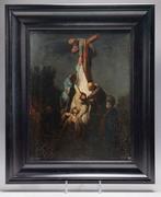 Bernard de Poorter (1883-1970) - De kruisafname (naar, Antiek en Kunst