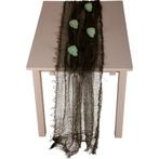 Table Runner Happy Halloween met 4 Skulls (75x180cm), Ophalen of Verzenden, Nieuw