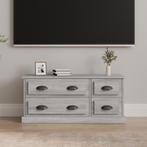 vidaXL Tv-meubel 100x35,5x45 cm bewerkt hout grijs sonoma, Huis en Inrichting, Kasten | Televisiemeubels, Nieuw, Verzenden
