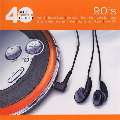 cd - Various - Alle 40 Goed - 90s, Cd's en Dvd's, Cd's | Overige Cd's, Zo goed als nieuw, Verzenden