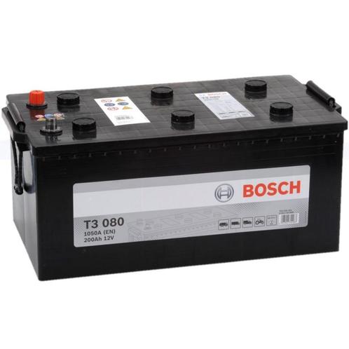 Bosch Startaccu 12 volt 200 ah T3 080 Black truckline, Watersport en Boten, Accessoires en Onderhoud, Nieuw, Ophalen of Verzenden