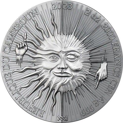 Kameroen. 2000 Francs 2023 Chronos Dual Essence - Antique, Postzegels en Munten, Munten | Europa | Niet-Euromunten