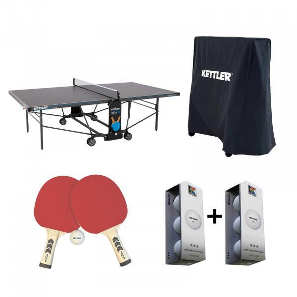 Kettler Tafeltennistafel Outdoor K5 incl. accessoires, Sport en Fitness, Tafeltennis, Nieuw, Verzenden