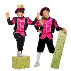 Pietenpak Kind Pink/Zwart Luxe, Kleding | Dames, Carnavalskleding en Feestkleding, Ophalen of Verzenden, Nieuw