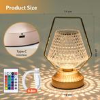 Tafellamp - Bureaulamp - Tafellamp slaapkamer - Glas - Aigos, Verzenden, Zo goed als nieuw