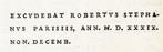 [Post Incunable] - Robertus Stephanus - De Re Hortensi -, Antiek en Kunst