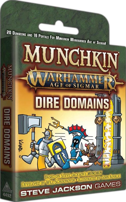 Munchkin - Warhammer Age of Sigmar Dire Domains | Steve, Hobby en Vrije tijd, Verzamelkaartspellen | Overige, Nieuw, Verzenden