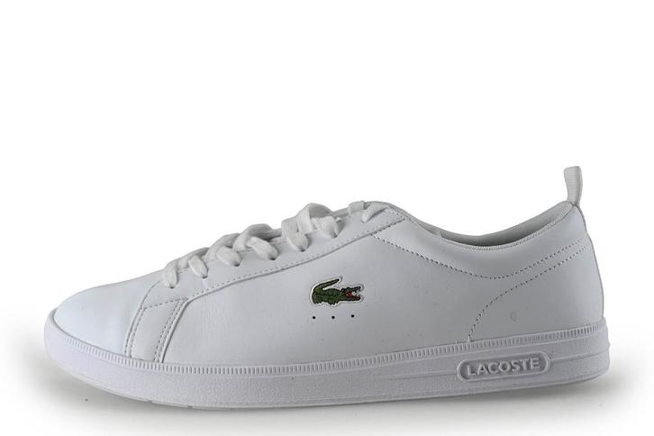 Lacoste Sneakers in maat 43 Wit, Kleding | Heren, Schoenen, Wit, Zo goed als nieuw, Sneakers of Gympen, Verzenden