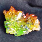 Aura Kwarts Kristallen Druze (in het laboratorium behandeld)