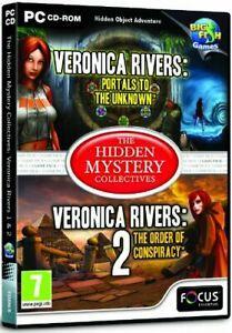 Veronica Rivers 1 and 2 - The Hidden Mystery Collectives (PC, Spelcomputers en Games, Games | Pc, Gebruikt, Verzenden