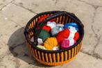 Fairtrade Kerstgeschen Ghana / Bolgatanga baskets + 20 stuks, Huis en Inrichting, Ophalen, Mand, Rond, Nieuw