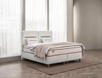 Opbergboxspring Oakline Beige - 160x200 cm, Verzenden, Beige, Nieuw, Modern