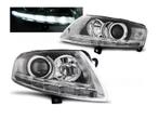 Xenon koplampen LED DRL Chrome geschikt voor Audi A6 C6, Verzenden, Nieuw, Audi