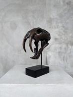 sculptuur, NO RESERVE PRICE - Smilodon - 20 cm - Brons, Antiek en Kunst, Kunst | Designobjecten