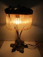Lamp - Jugendstil. Bronzen decor Marronniers rond 1900, Antiek en Kunst