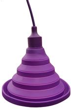 LED lamp DIY | vouwbare hanglamp - strijkijzer snoer | E27 s, Huis en Inrichting, Lampen | Hanglampen, Verzenden, Nieuw